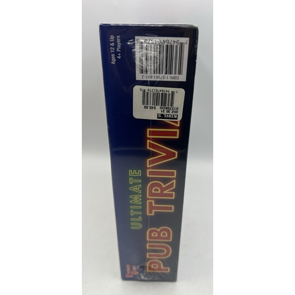 Ultimate Pub Trivia Board Game 1100 Questions Team Party Game 4+ Players - Picture 2 of 6